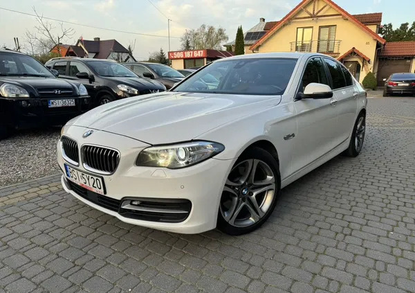 samochody osobowe BMW Seria 5 cena 74900 przebieg: 297200, rok produkcji 2014 z Siemiatycze